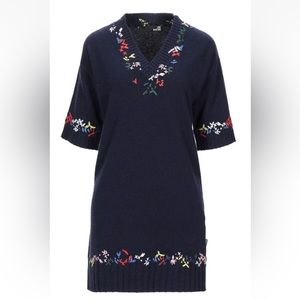 Love Moschino Short Dresses, Size US 8 (~M/L), Euro 44, Dark Blue